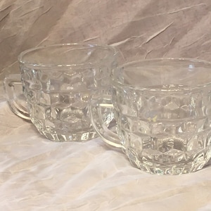 Pair of Fostoria American Punch Cups