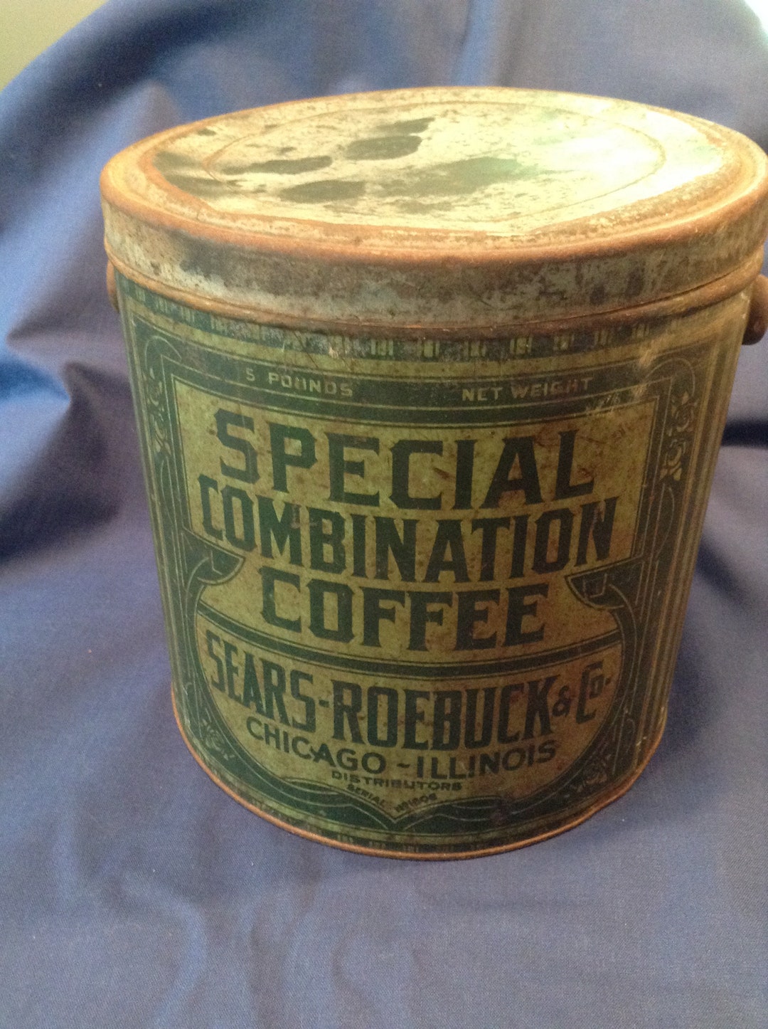 Vintage Sears-roebuck Co. Coffee Can - Etsy Israel