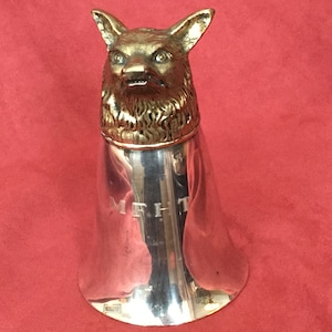 Vintage Wolf Stirrup Cup