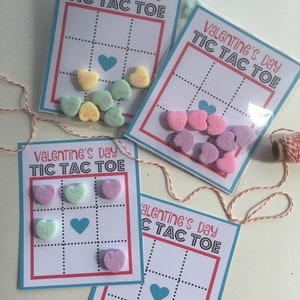 Tic Tac Toe Kids Valentine | Fun Valentine | Unique Valentine | Classroom Valentine