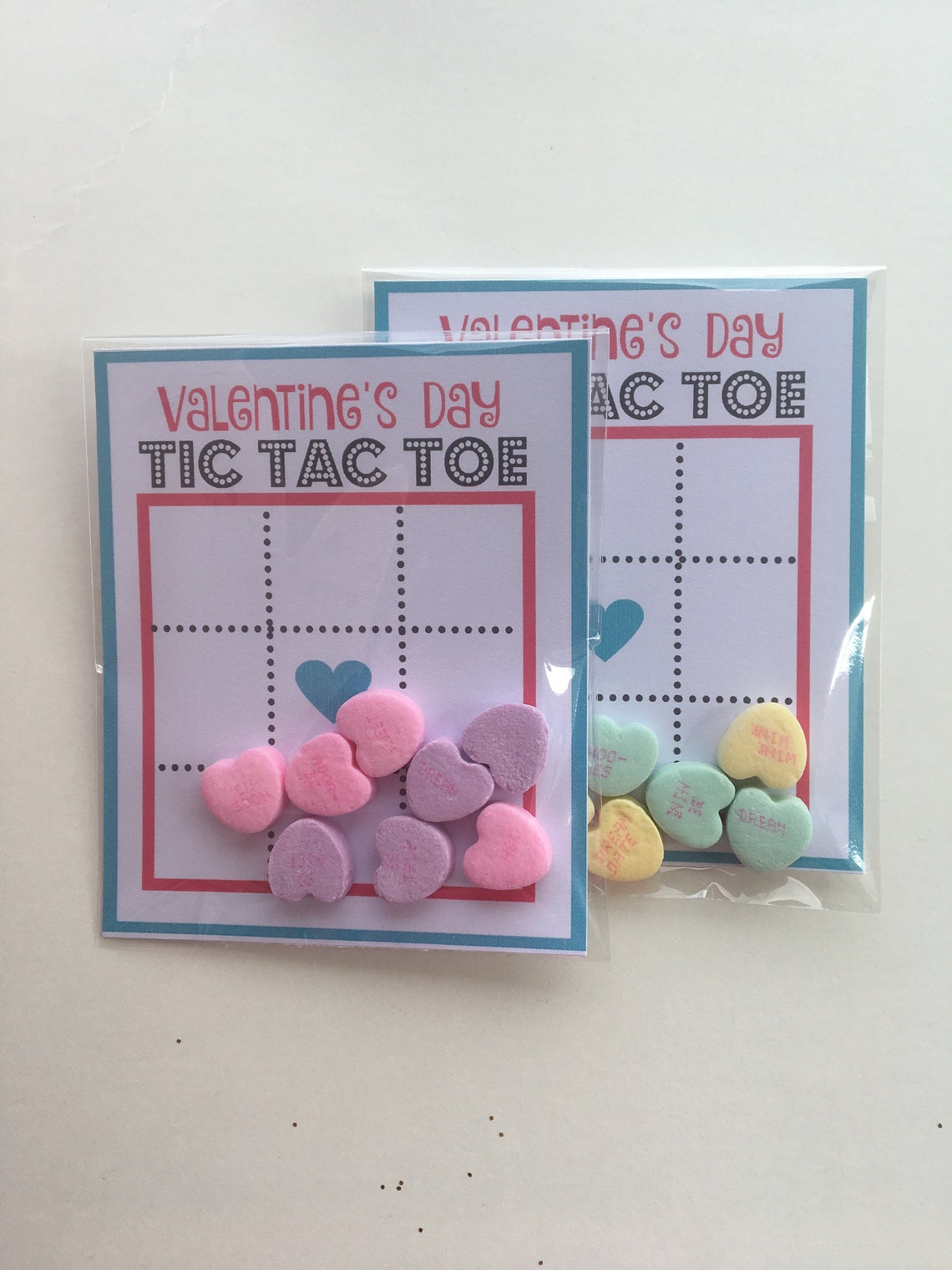 Tic Tac Toe Kids Valentine | Fun Valentine | Unique Valentine ...