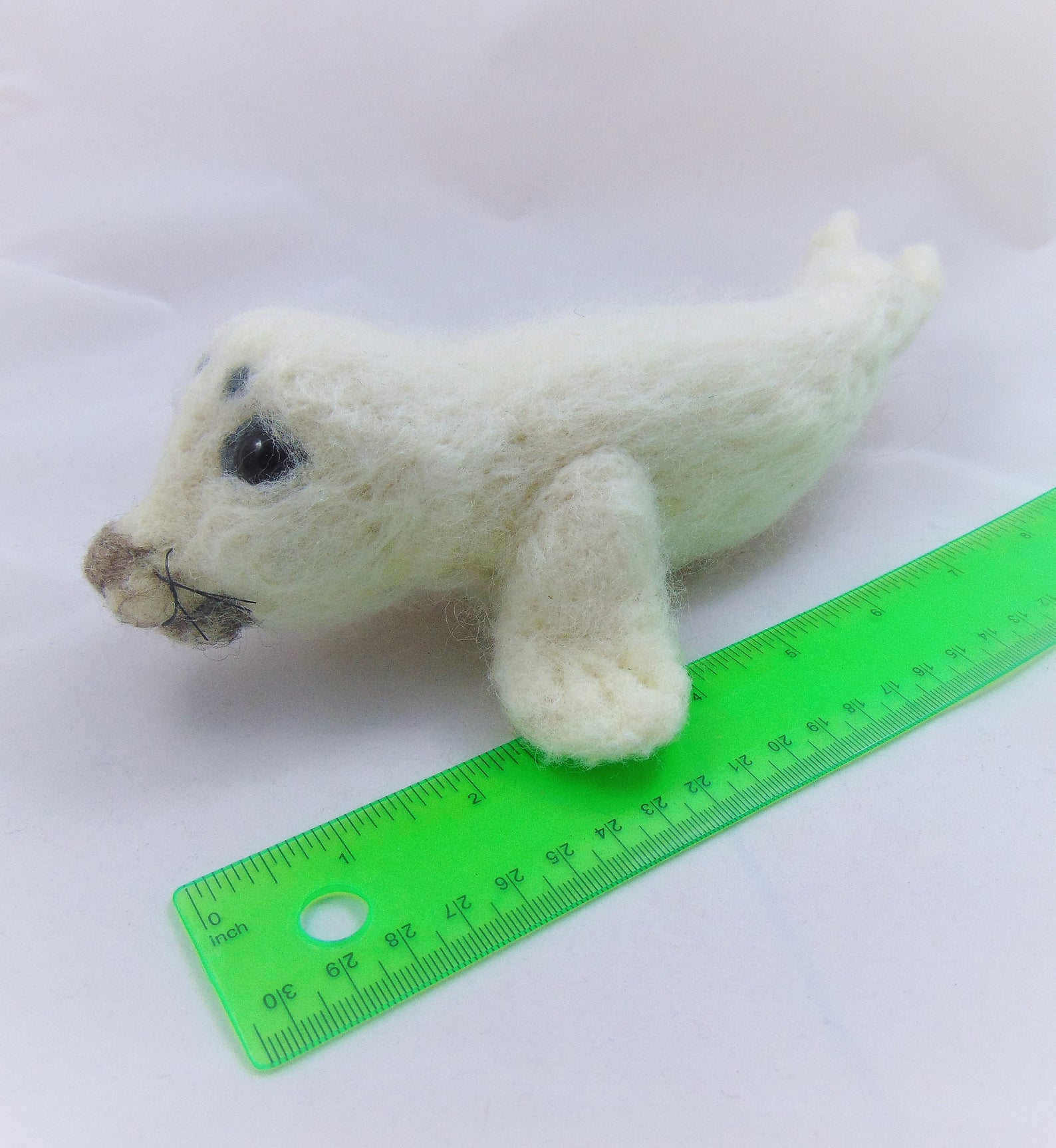 Felted Winter Ornament Felted Baby Seal Soft Seal Figurine Etsy UK