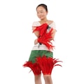 4ply Feather Ankle Cuff \/ Feather Wrist Cuff \/Showgirl Feather Shawl\/ Carnival Feather Scarf Stage Show Feather Wrap product logo