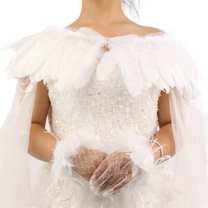 great gatsby feather shawl