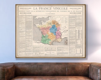 Carte des vignobles de France, carte des vins de France ancienne, carte des vins de France, carte des vins de France, carte des vins de France, cadeaux vins, carte des vins de France.