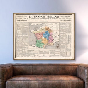 Carte des vignobles de France, carte des vins de France ancienne, carte des vins de France, carte des vins de France, carte des vins de France, cadeaux vins, carte des vins de France.