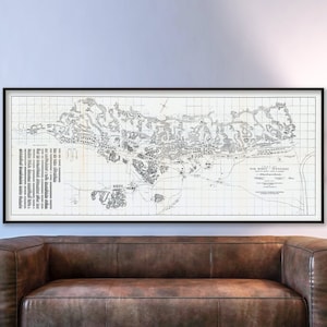 Le projet Manhattan, carte d'Oak Ridge, Tennessee, bombe atomique, bombe nucléaire, projets top-secrets de la Seconde Guerre mondiale, armée de la seconde guerre mondiale, cadeau pour amateur d'histoire de la seconde guerre mondiale.