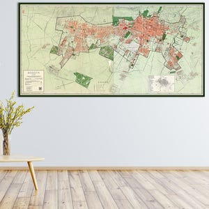 Mapa Bogoty w stylu vintage: dekoracja ścienna Kolumbii