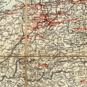 Scotland map showing the distilleries, Scotland's Whisky Map The Best Distilleries, Scottish Whisky poster gift. image 6