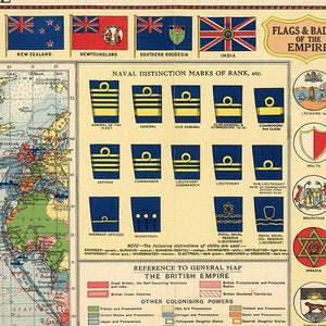 British Empire Map, British Colonial, British Possessions, British Navy ...