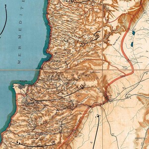 1900 Liban map