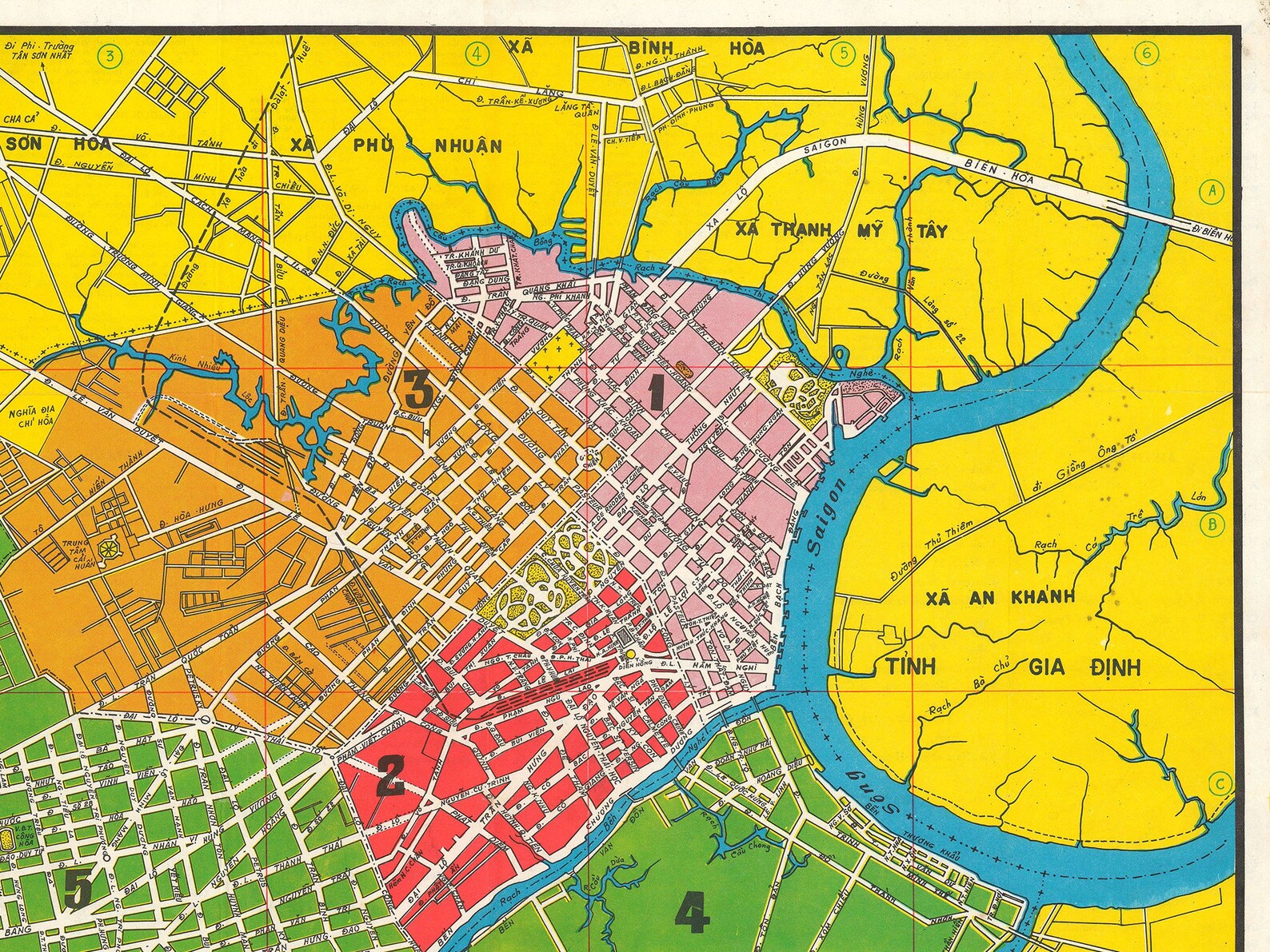 Vintage map of Saigon Ho Chi Minh map old Saigon map Ho Chi | Etsy Vintage map of Saigon Ho Chi Minh map old Saigon map Ho Chi | Etsy