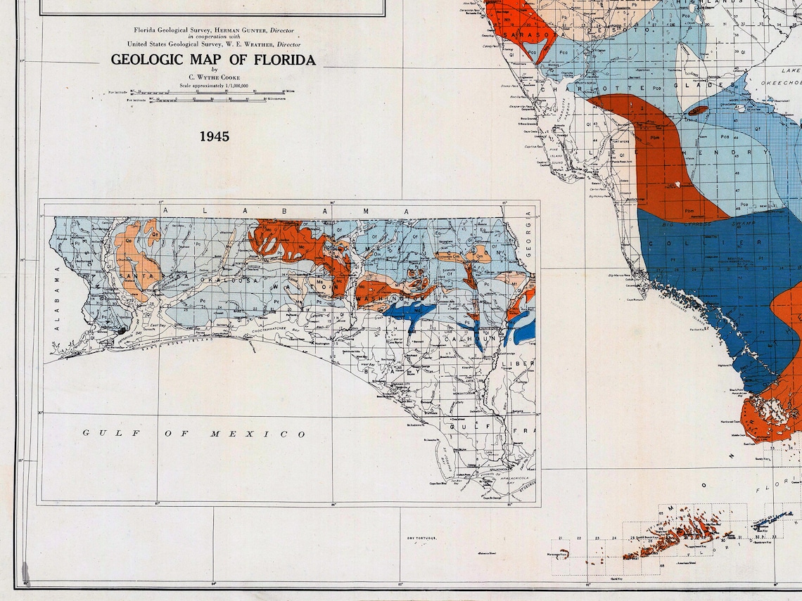Geological Map of Florida Vintage - Il 1140xN.2217552831 4ypc 