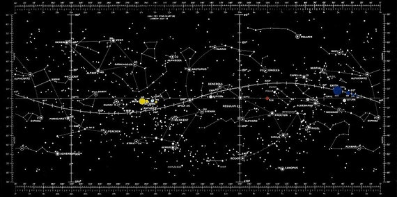 Nasa Star Chart