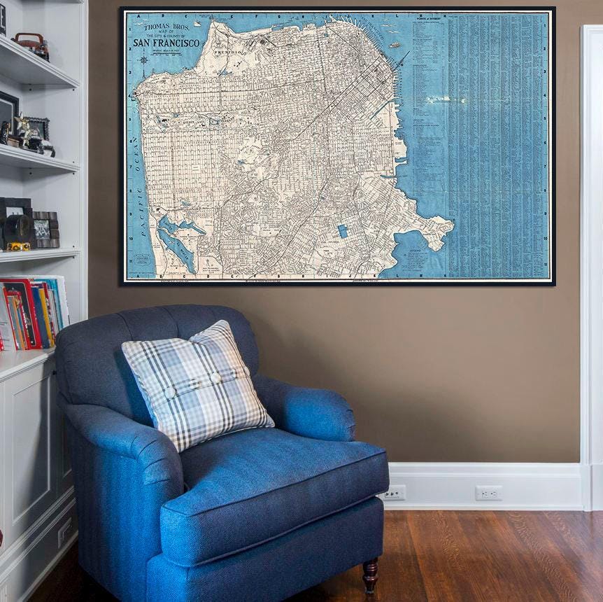 Thomas Bros Maps - Etsy