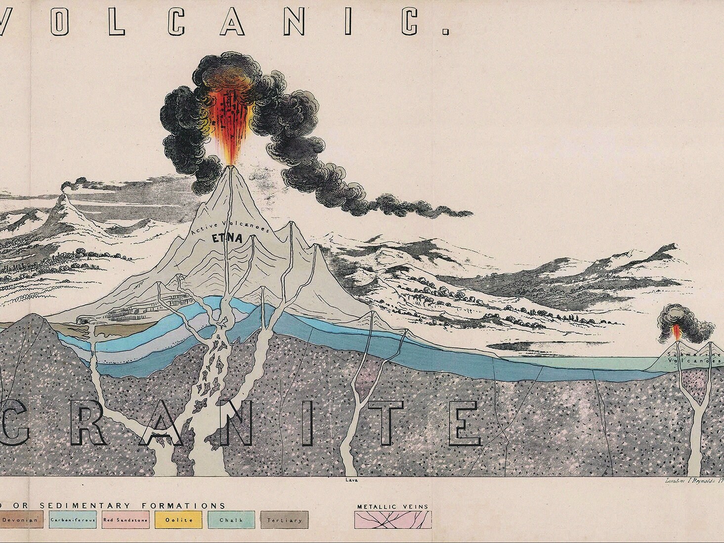 Vintage Geology Wall Art Geology Poster Print Geology Art Etsy