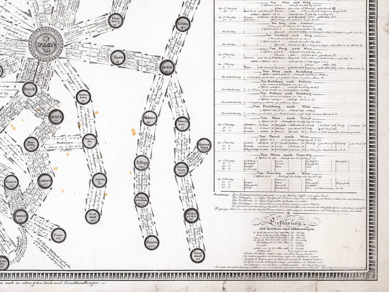 Earliest Modern Data Visualization Art Print Geographical - Etsy