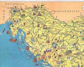 ユーゴスラビア地図　JUGOSLAVIJA tourist map s-l400.jpg