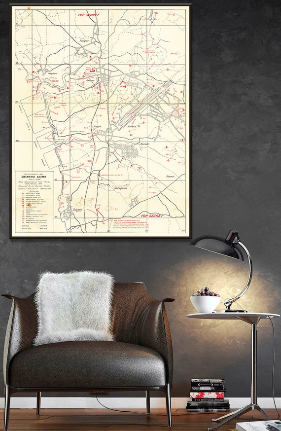 Top Secret Map France: Alan Godfrey Reproductions Of The GSGS Bigot