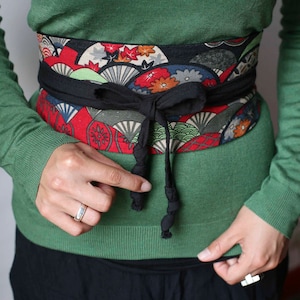 Cotton Linen Obi belt Women Unisex