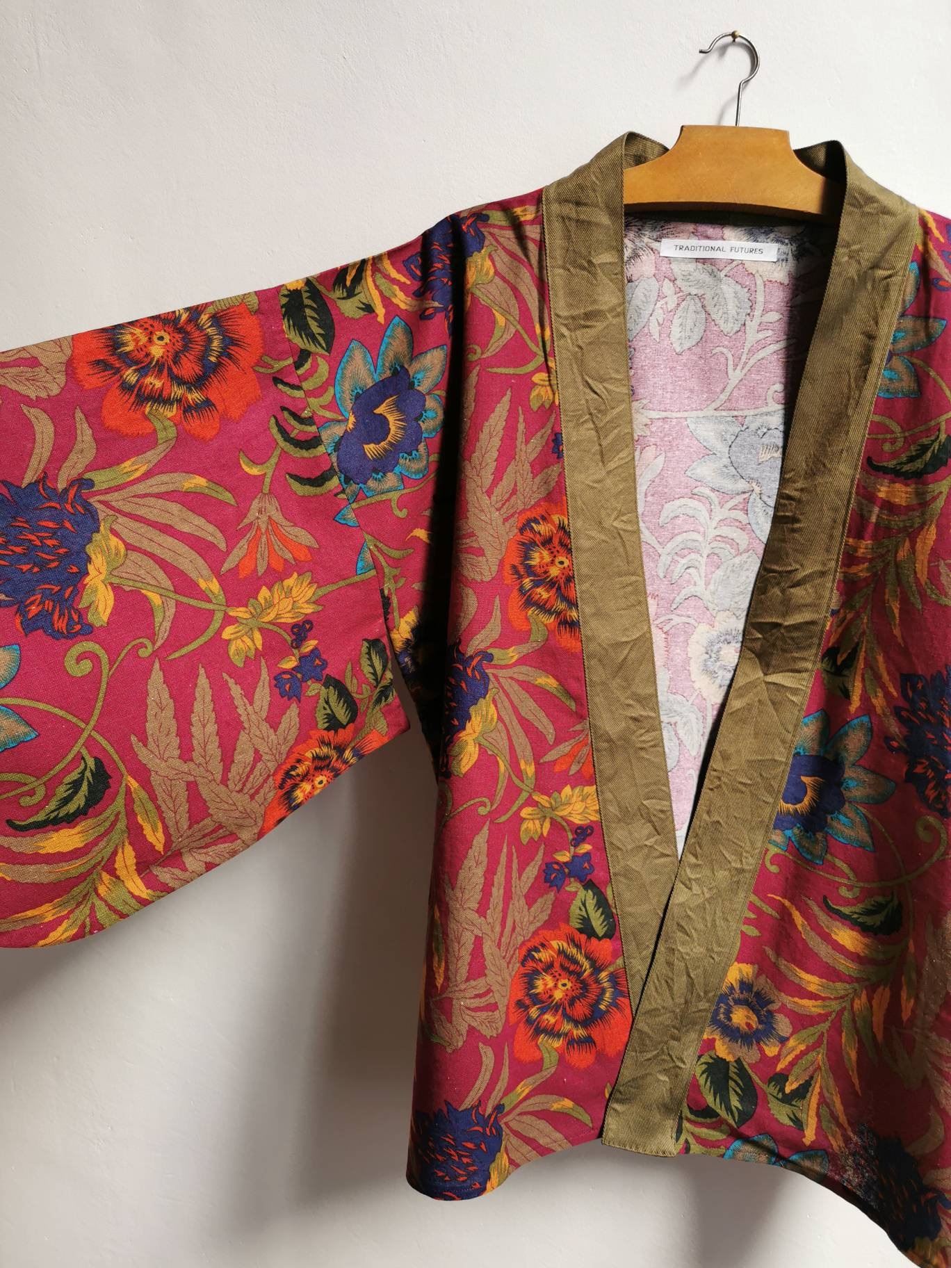 Cardigan Kimono Brodé Femme – Style Harajuku – Taille Unique – Neuf