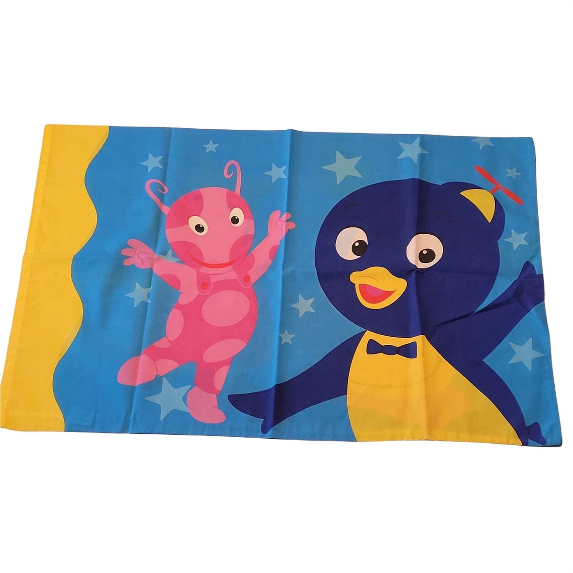 The Backyardigans Twin Flat Bed Sheet Pillowcase Uniqua Pablo Etsy