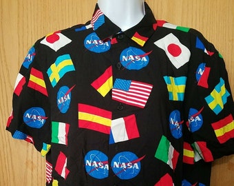Chemistry NASA Short Sleeve Black 
