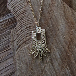 hamsa necklace, hamsa hand, Gold filled hamsa, judaica jewelry, jewish jewelry, hamsa pendant, hamsa charm, israeli jewelry, jewish gift
