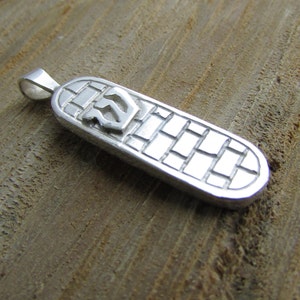 Mezuzah Pendant Necklace Jewish Gift, Israeli Jewelry, Sterling Silver 925, Hebrew Necklace, Judaica Necklace, Mezuzah Charm