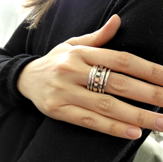 Etsy clearance silver rings