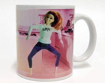 Kitchen Disco funny mug