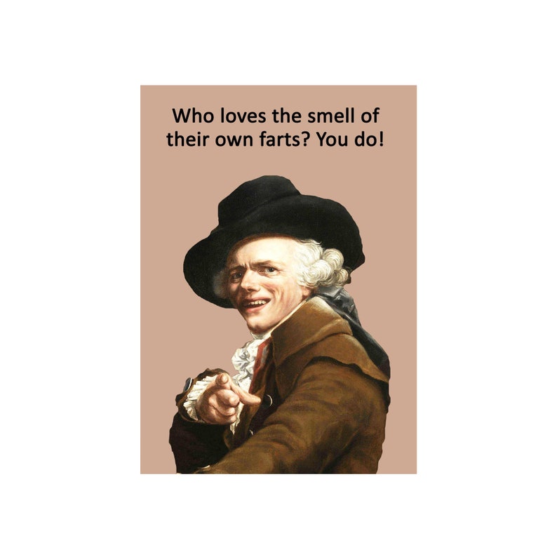 Funny Birthday Rude Fart Card Smell Farts Funny Fart Card Father/'s Day Farts