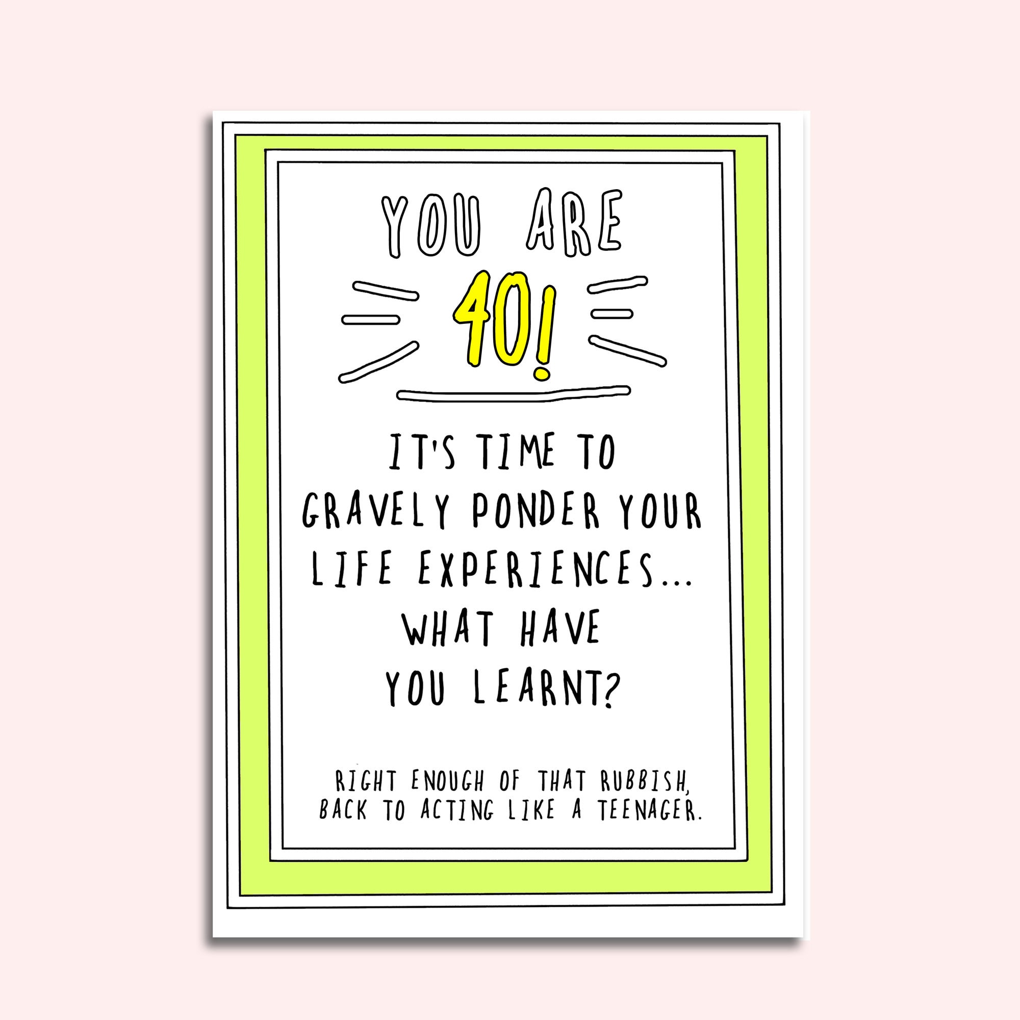 40th Birthday Card Funny 40th Card Birthday Card - Etsy Israel 40th Birthday Card Funny 40th Card Birthday Card - Etsy Israel