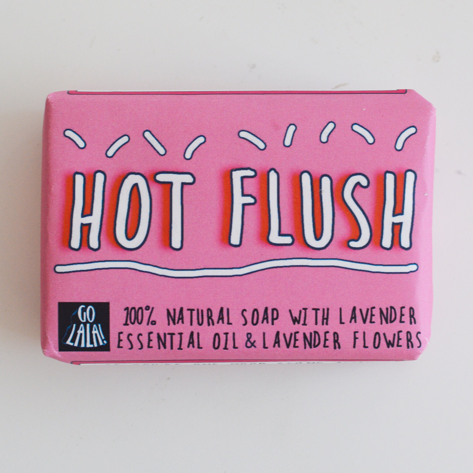 Hot Flush Awardwinning Soap Lavender Novelty Soap Funny Etsy
