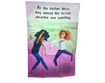 Fun Tea Towel | Trollied Dollies | Kitchen Gift |