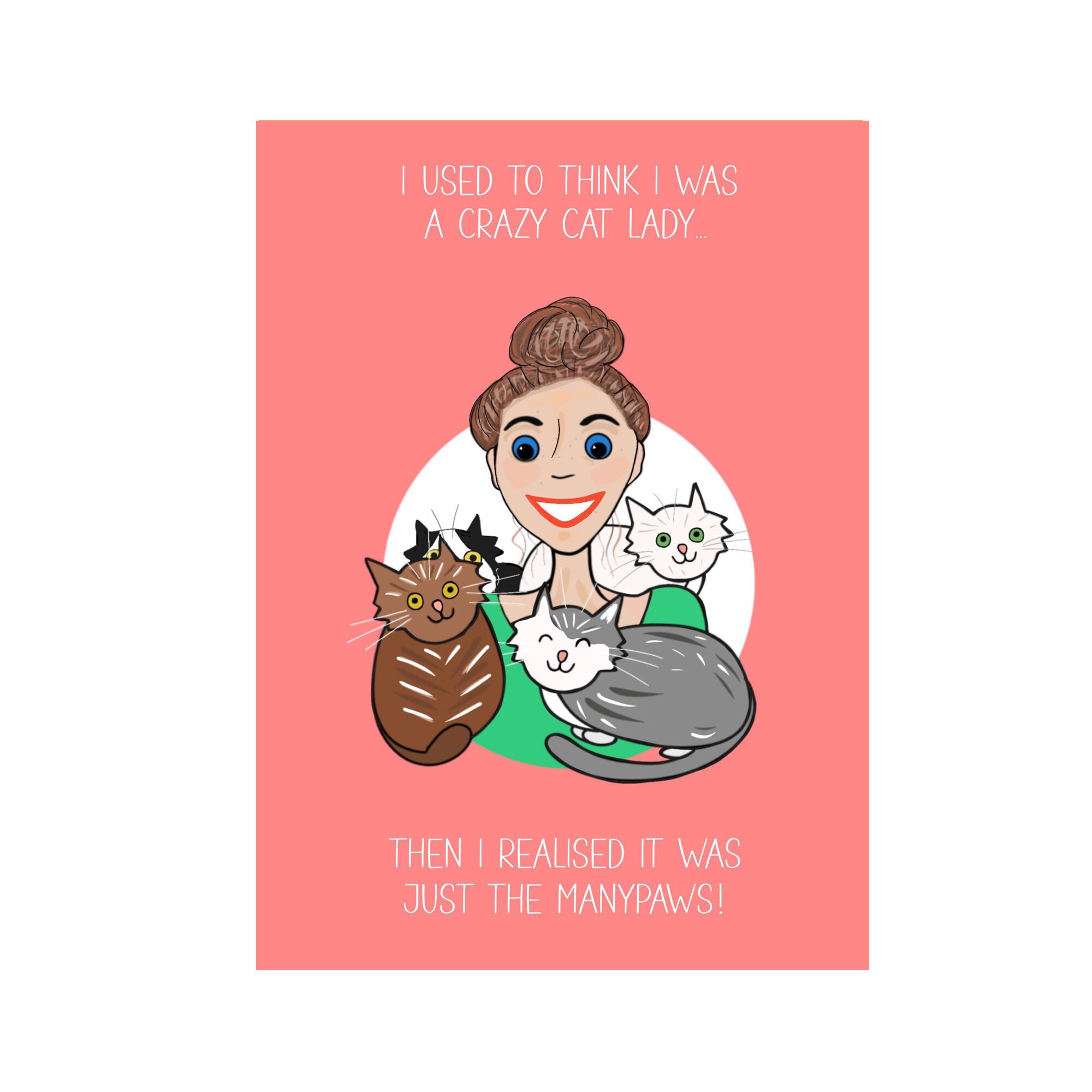 Manypaws | Funny Card | Card for Her | Menopause - Etsy
