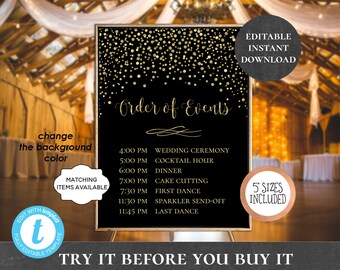 birthday itinerary etsy