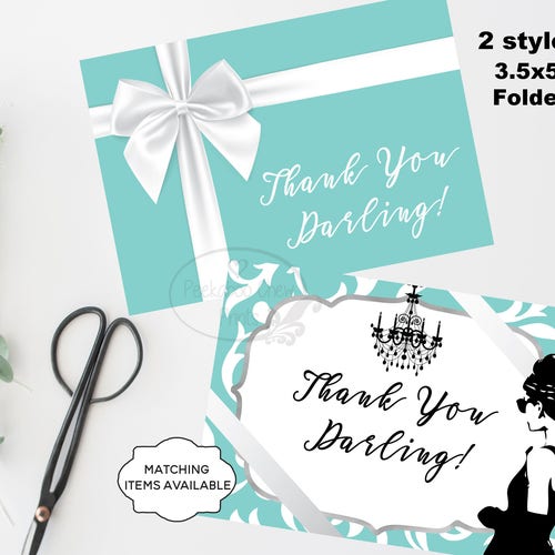 Breakfast at Tiffany's Invitation Printable Editable - Etsy