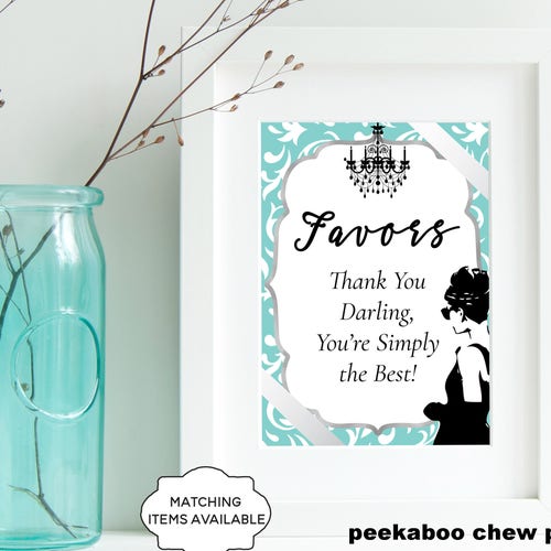 Breakfast at Tiffany's Invitation Printable Editable - Etsy