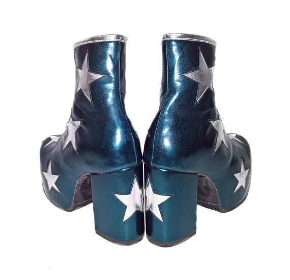 Silver boots with clearance stars