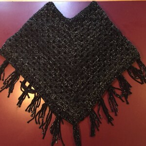 Custom adult poncho  you choose color
