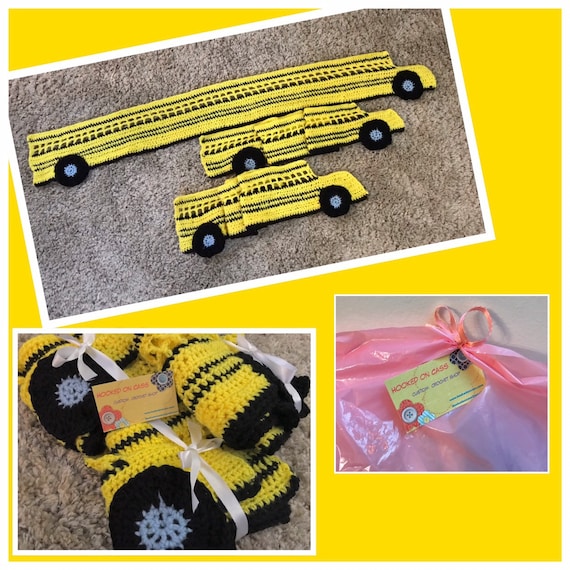 School bus scarf