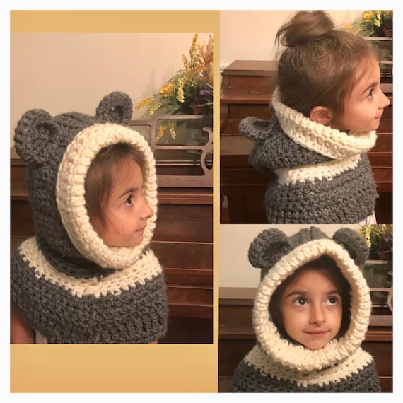 Bear hoodie child
