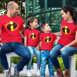 Disfraz de camiseta de los Increíbles para adulto