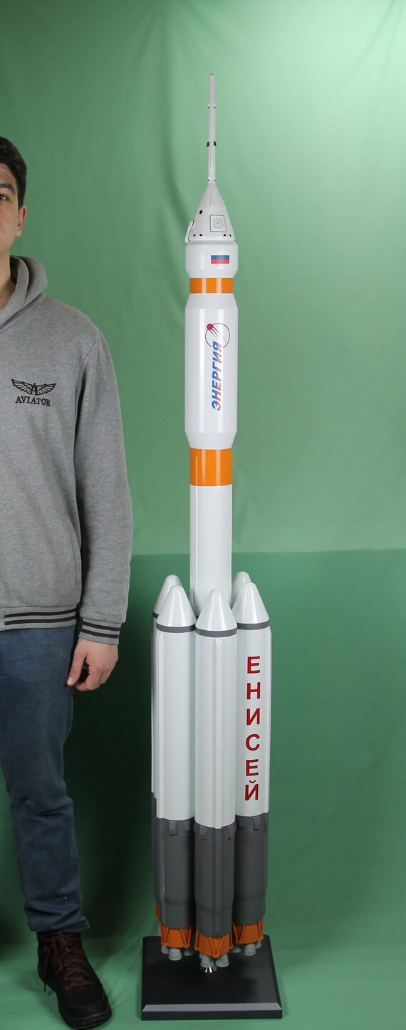 150 Big Scale Model of New Russian Superheavy Rocket Etsy