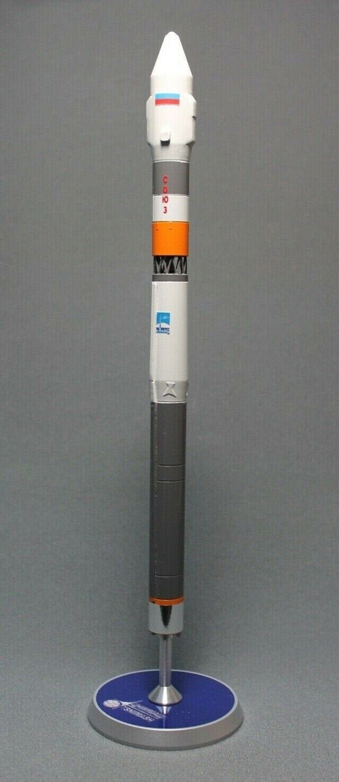 1144 Scale model of russian rocket Soyuz21V made of metal Etsy
