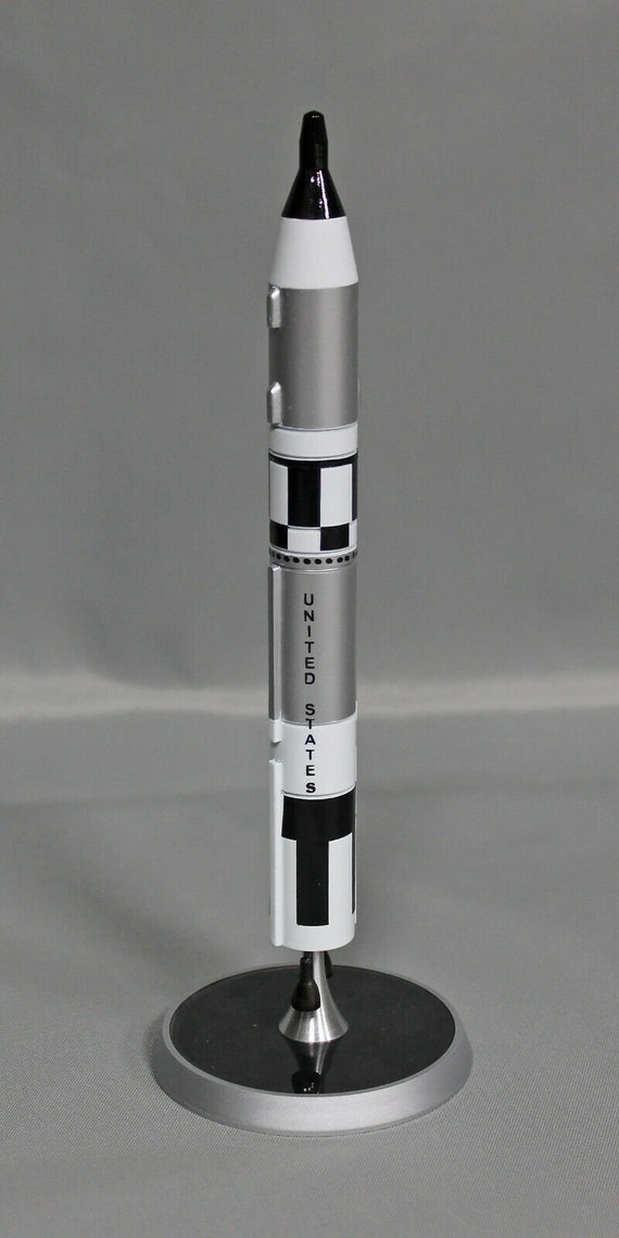 1144 Scale model of Titan II GLV Gemini rocket made of metal Etsy