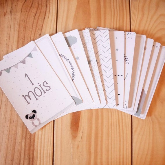 Cartes Etapes Bebe 12 Mois Theme Koala Etsy Cartes Etapes Bebe 12 Mois Theme Koala Etsy