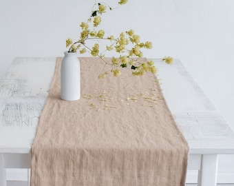 Linen wedding table runner / Long table runner / Eco - friendly / Dining table runner / OEKO-TEX® linen / Wedding table runner