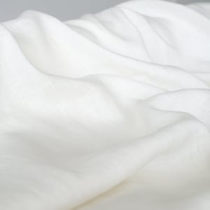 Linen fabric by meter / Natural milky white linen fabric /OEKO-TEX® linen/ Softened linen fabric by yard /100% natural linen /Various colors image 2